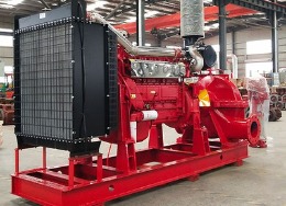 柴油机消防泵组安装燃油箱注意事项以及蓄电池使用说明